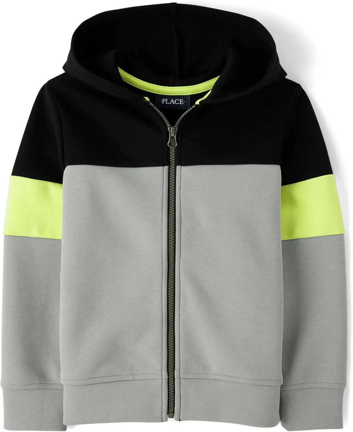 The Children's Place Boys' Long Sleeve Scuba Knit Hooded Sweatshirt