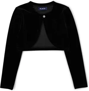 The Children's Place Girls' Long Sleeve Shrug Cardigan