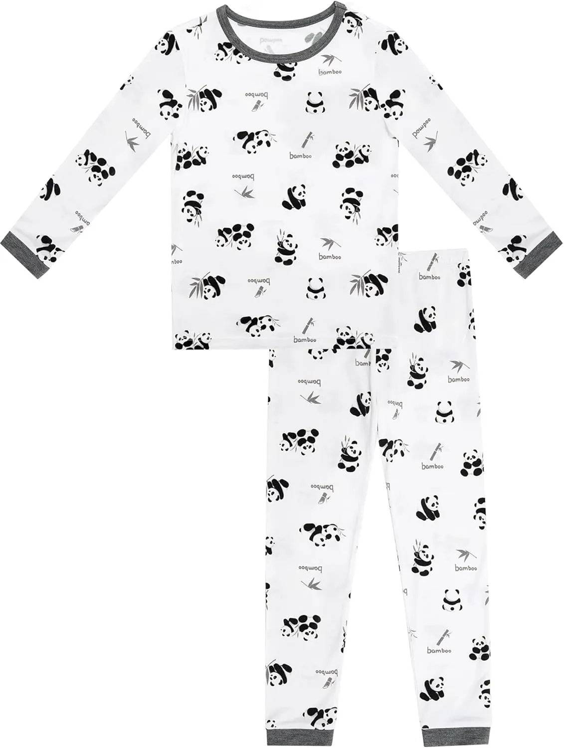 Toddler Boys Girls Pajama Set 2-Piece Kids Sleepwear Pjs Unisex Cute Soft Long Sleeve Pajamas Sets