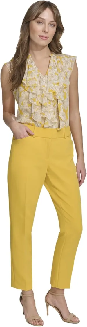 Tommy Hilfiger Women's Slim Fit Trouser Pant