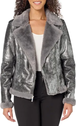 Tommy Hilfiger Women's Sportswear Moto Jacket,Black,X-Large