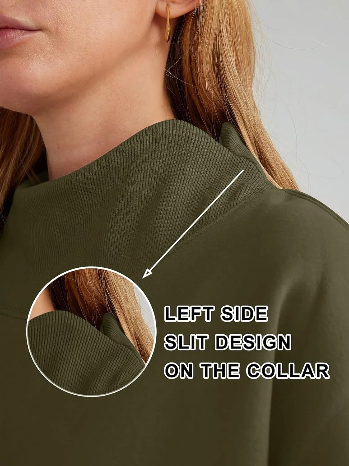Trendy Queen Womens Oversized Sweatshirts Turtleneck Pullover Long Sleeve Hoodies Tops Fall Fashion Outfits 2025 Clothes