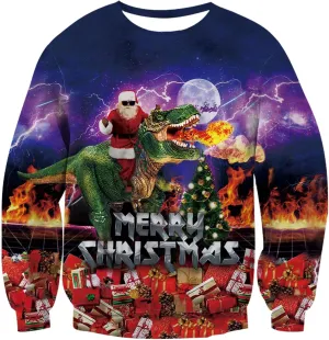 TUONROAD 6-16T Boys Girls Ugly Christmas Sweatshirt Kids Fleece Xmas Sweater Pullover Shirts for Teens