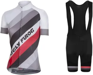 UGLY FROG Cycling Jersey Short Sleeve Women MTB Bike Clothing Road Bicycle Shirts Shorts Padded Pants