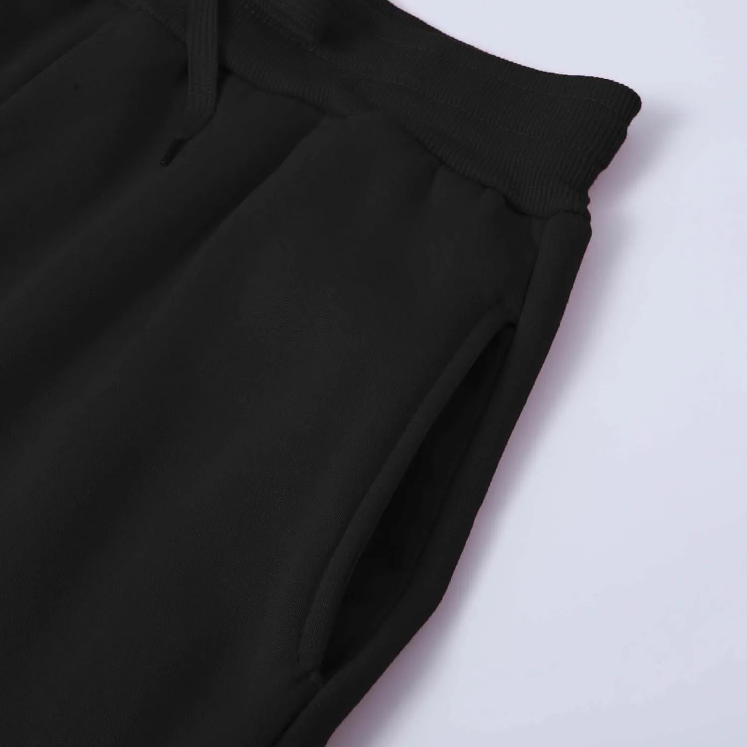 Unisex 2 Piece Sweatsuit for Men Women Oversized Solid Long Sleeve Hoodie Pullover Shorts Tracksuit Jogger Sweatpants