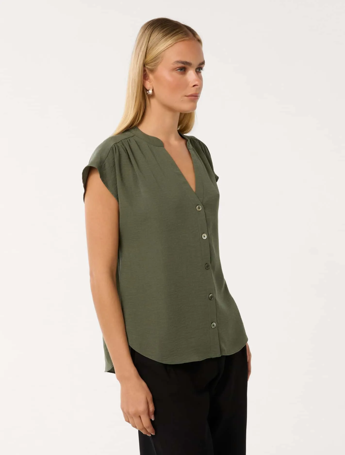 Venus Extended Shoulder Blouse