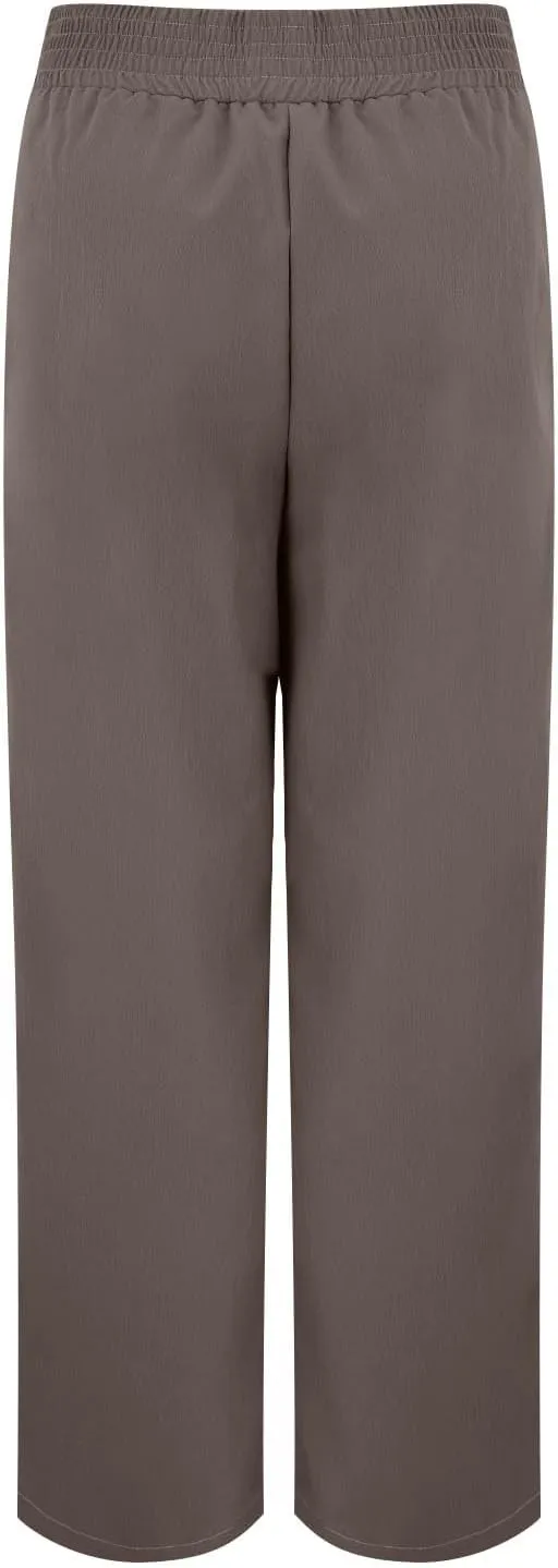 Women's Linen Wide Leg Palazzo Pants Loose Fit Straight Leg High Waisted Casual Long Trousers Summer Beach Solid Color Pants