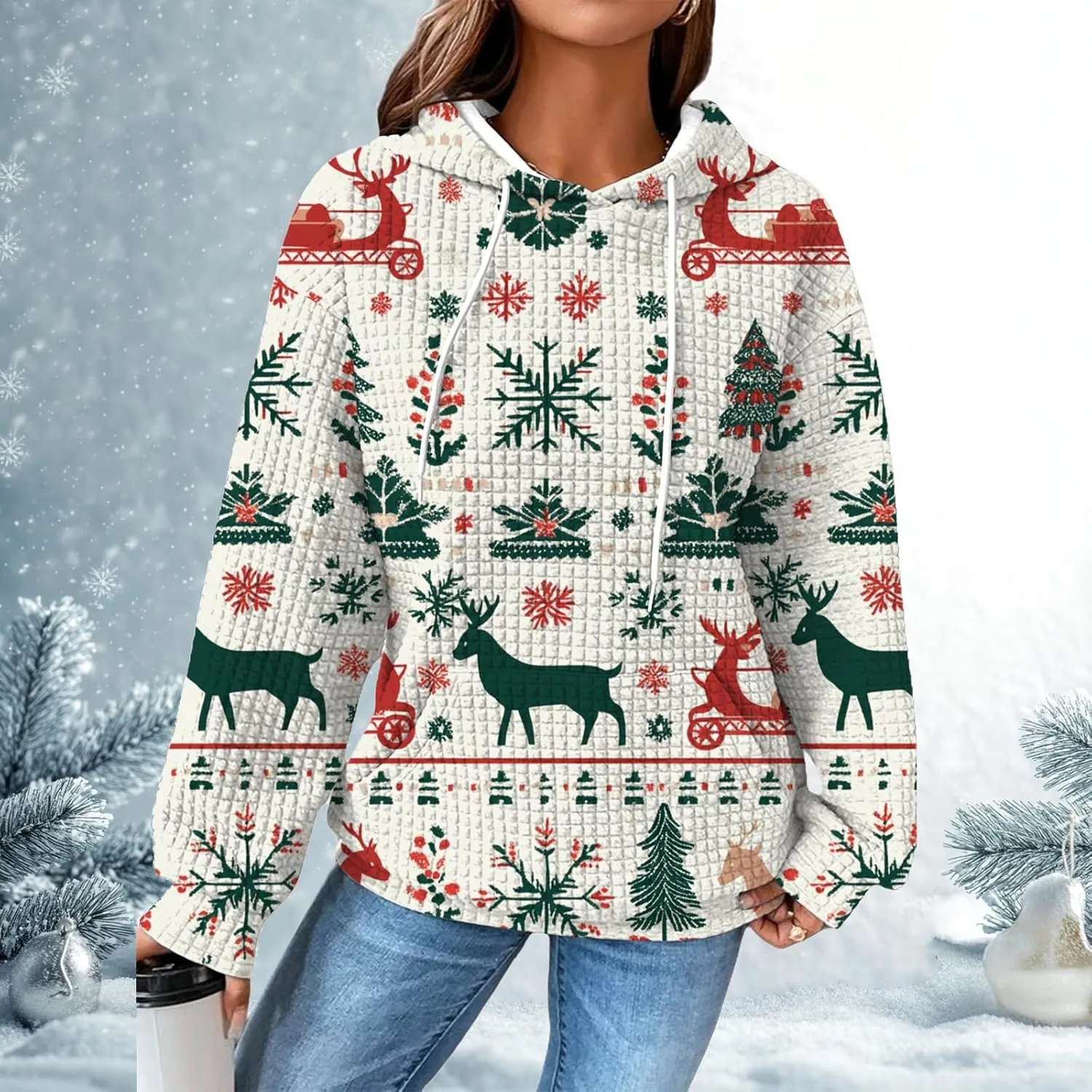 Womens Oversized Lightweight Hoodie Graphic Hooded Sweatshirt Comfy Casual Long Sleeve Loose Fit Trendy Tops