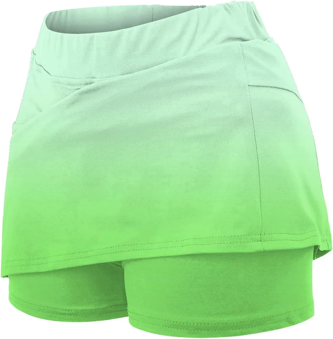 Womens Skorts with Pockets Tummy Control Plus Size Skorts for Women High Waist Athletic Sports Pants Skirt Casual