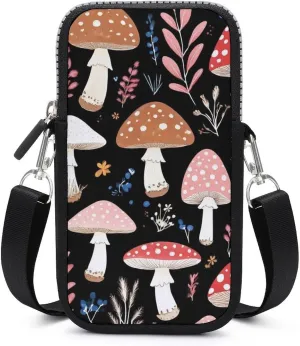 Women's Small Cell Phone Purses Travel Purse Holder Cellphone Wallet Bag