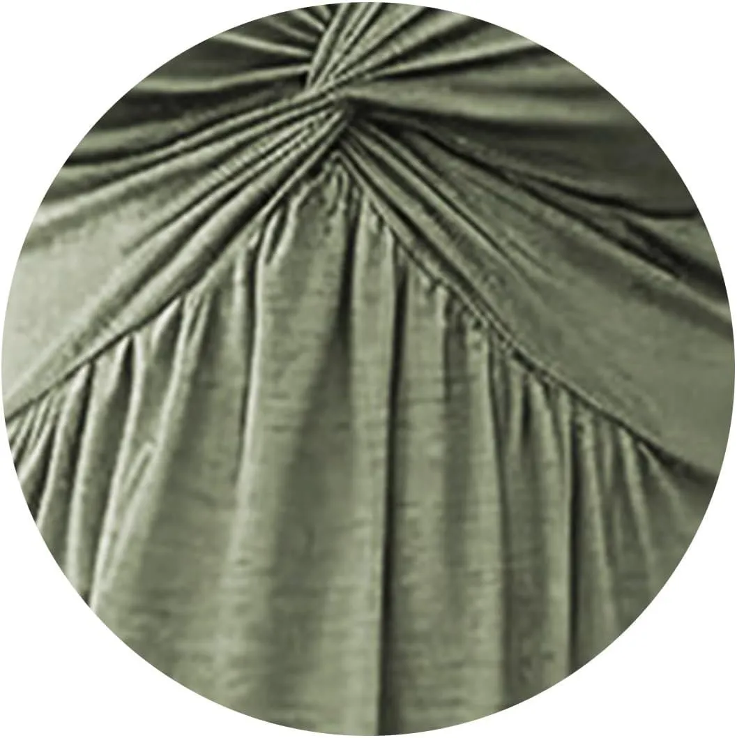 Women's V Neck Front Knotted Dresses Summer Sleeveless A Line Sundress Beach Party Vacasion Dress Outfits