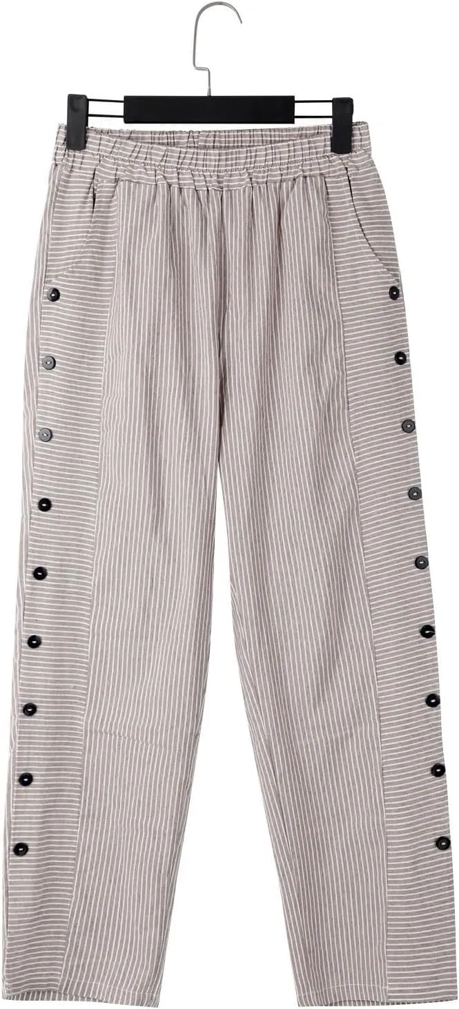 Womens Wide Leg Pants Leg Pants Fashion Drawstring Elastic Trousers Comfy Straight Long Fall Fashion Outfits