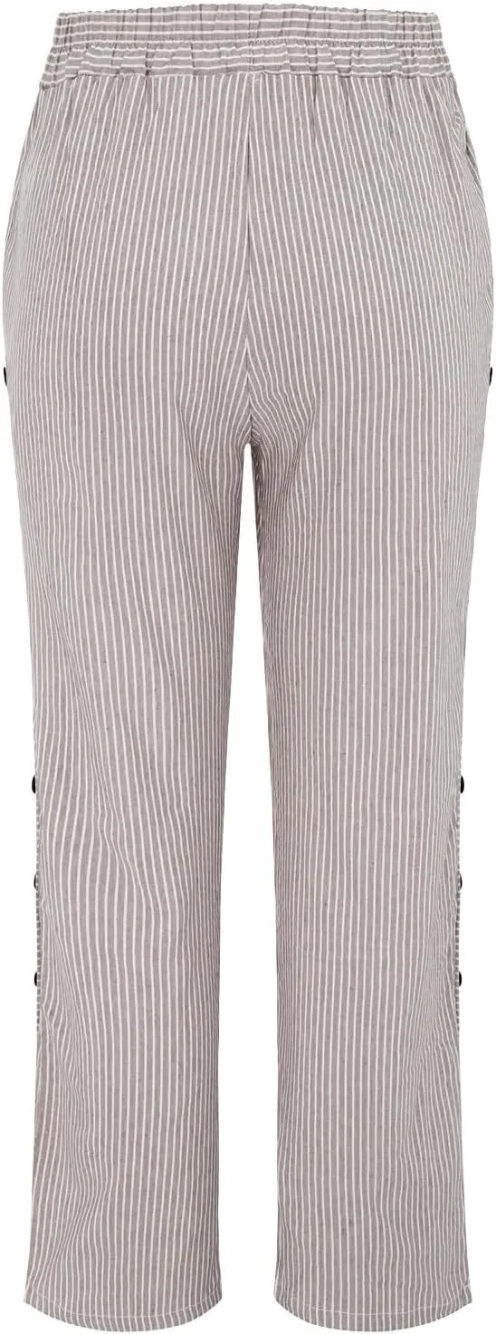 Womens Wide Leg Pants Leg Pants Fashion Drawstring Elastic Trousers Comfy Straight Long Fall Fashion Outfits
