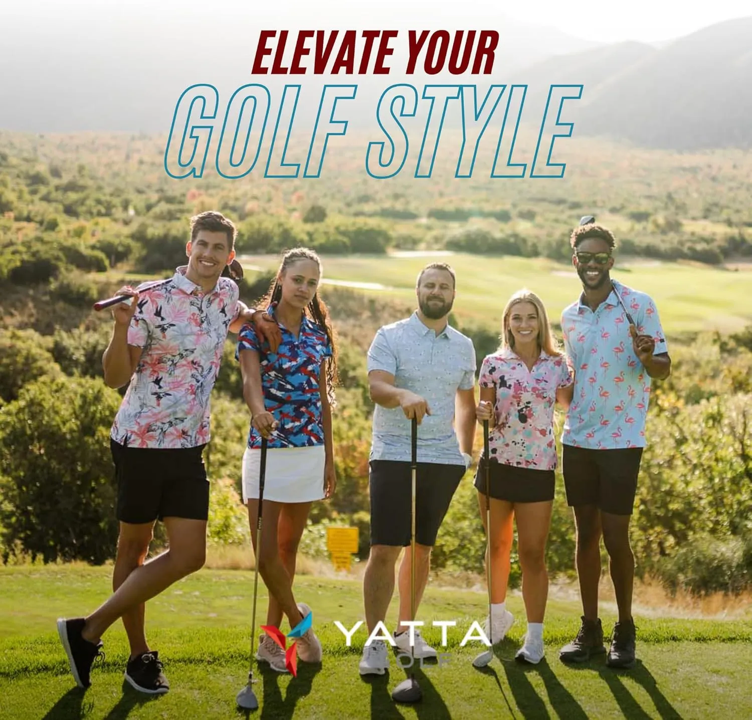 YATTA GOLF Premium Golf Polo Shirts for Women - Lightweight, Quick Dry, Wrinkle Resistant & Moisture Wicking Polo